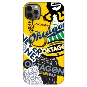 Obal pro Apple iPhone 12 Pro Max - OKTAGON - Logo Archive