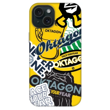 Obal pro Apple iPhone 14 - OKTAGON - Logo Archive