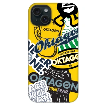 Obal pro Apple iPhone 14 Plus - OKTAGON - Logo Archive