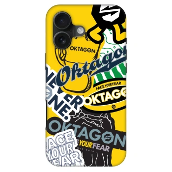 Obal pro Apple iPhone 16 - OKTAGON - Logo Archive