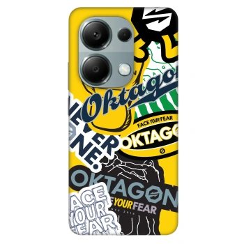 Obal pro Xiaomi Redmi Note 13 Pro 4G - OKTAGON - Logo Archive