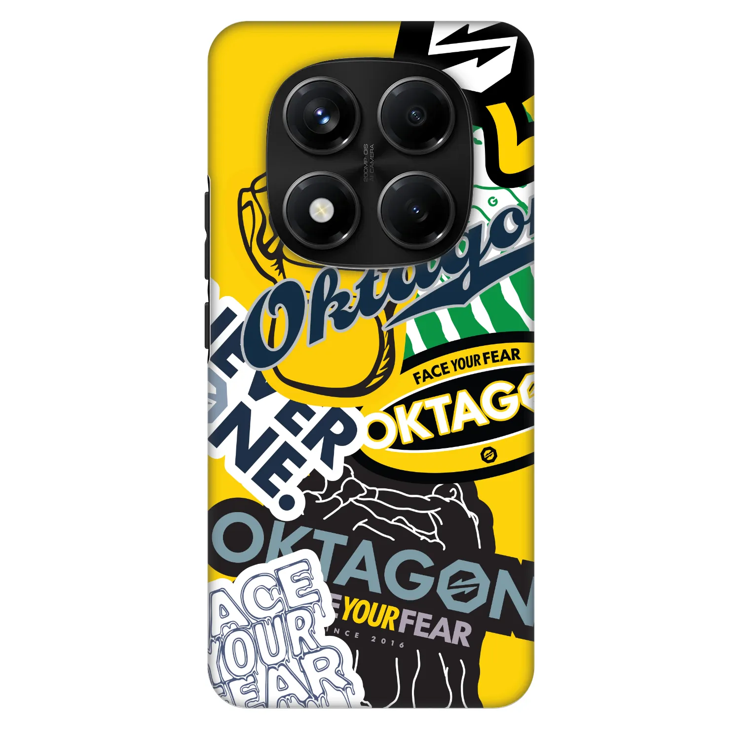 Picasee Fashion Case pro Xiaomi Redmi Note 14 Pro+ 5G - OKTAGON - Logo Archive