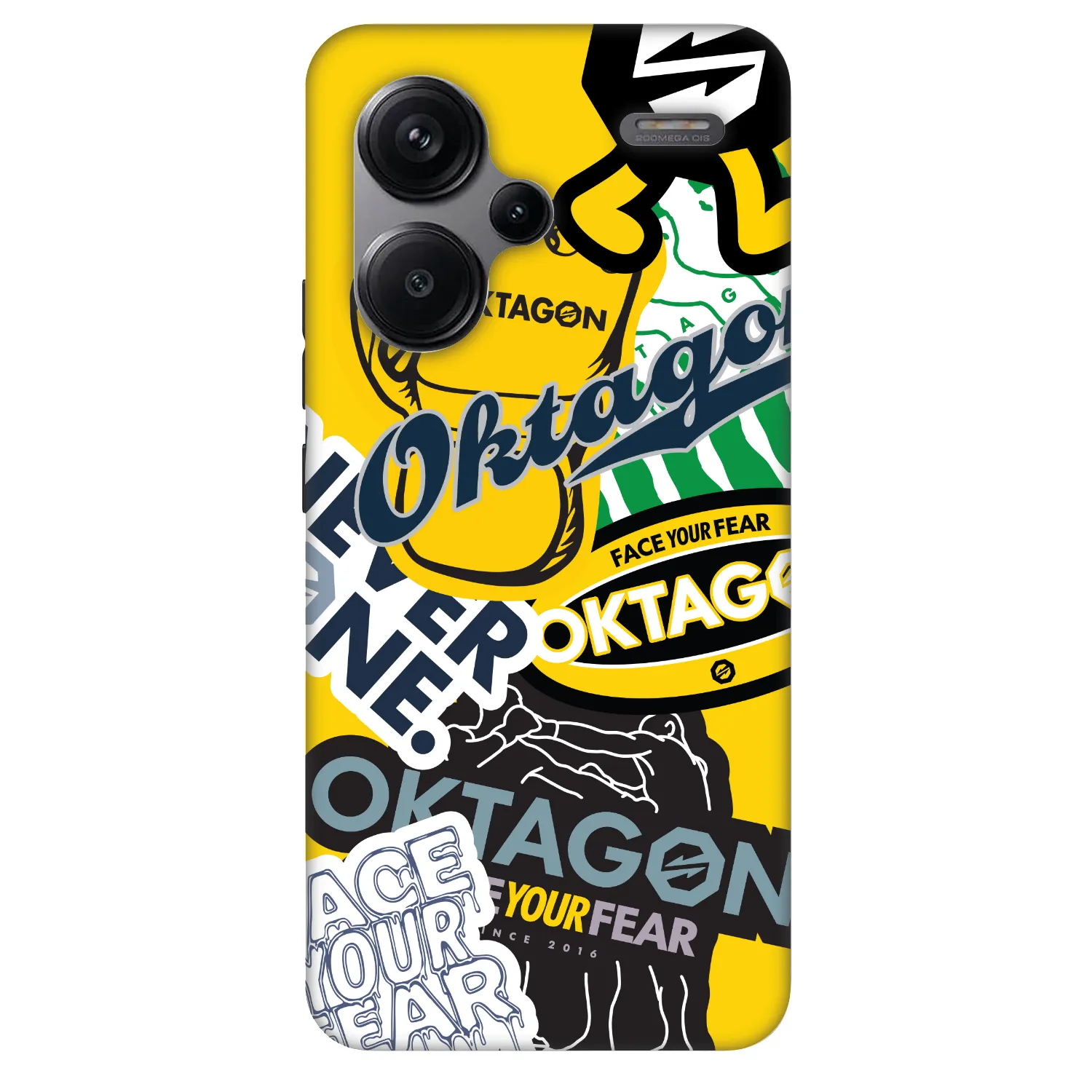 Picasee Fashion Case pro Xiaomi Redmi Note 13 Pro+ 5G - OKTAGON - Logo Archive