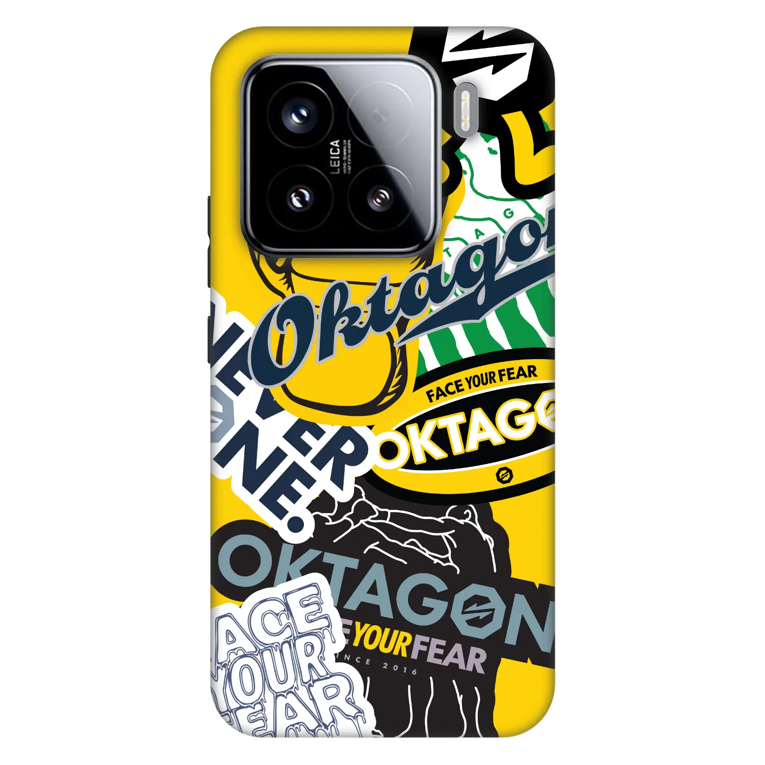 Picasee Fashion Case pro Xiaomi 15 - OKTAGON - Logo Archive