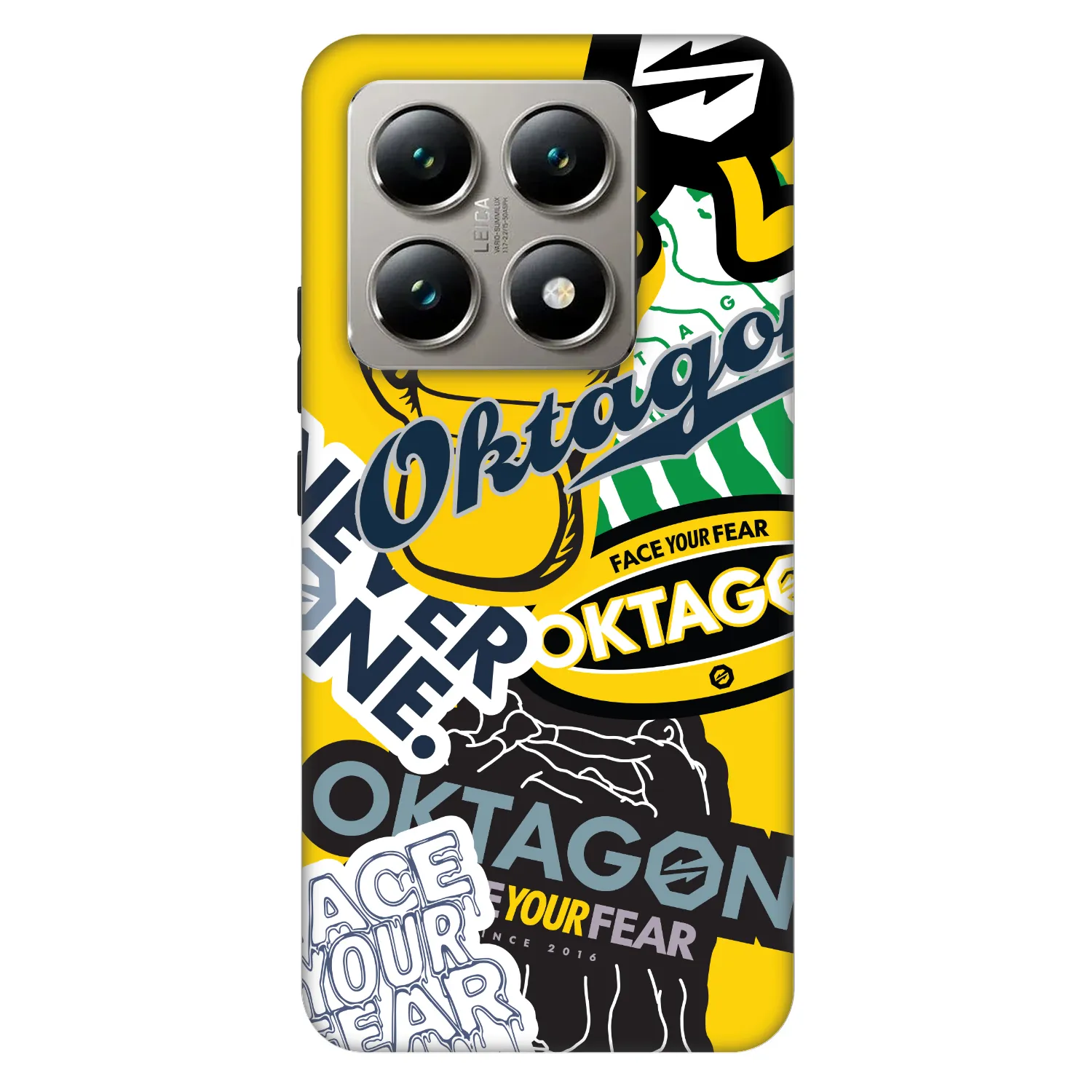 Picasee Fashion Case pro Xiaomi 14T Pro - OKTAGON - Logo Archive