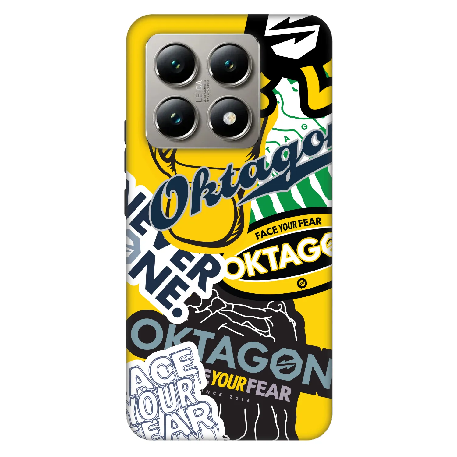 Picasee Fashion Case pro Xiaomi 14T - OKTAGON - Logo Archive