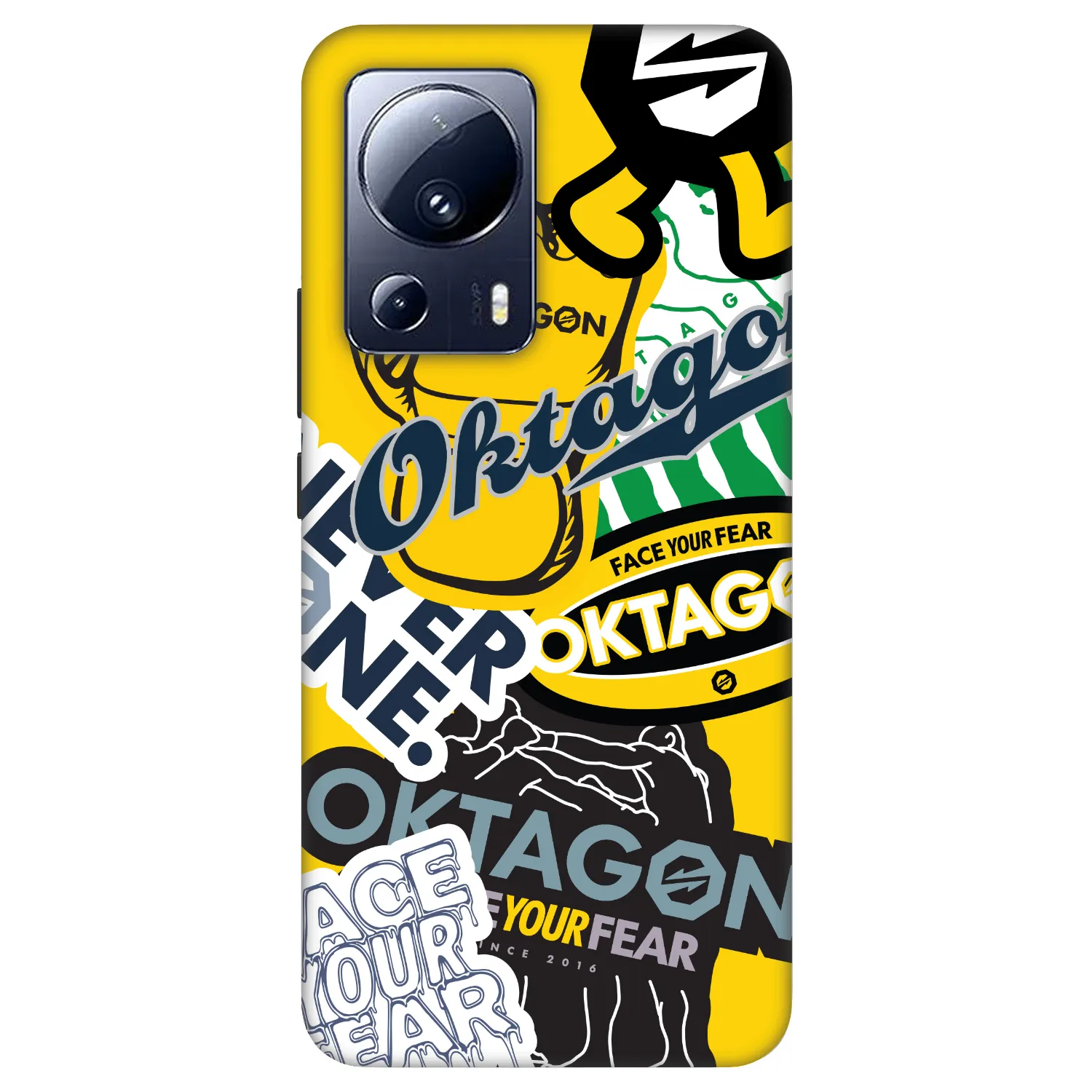 Picasee Fashion Case pro Xiaomi 13 Lite - OKTAGON - Logo Archive