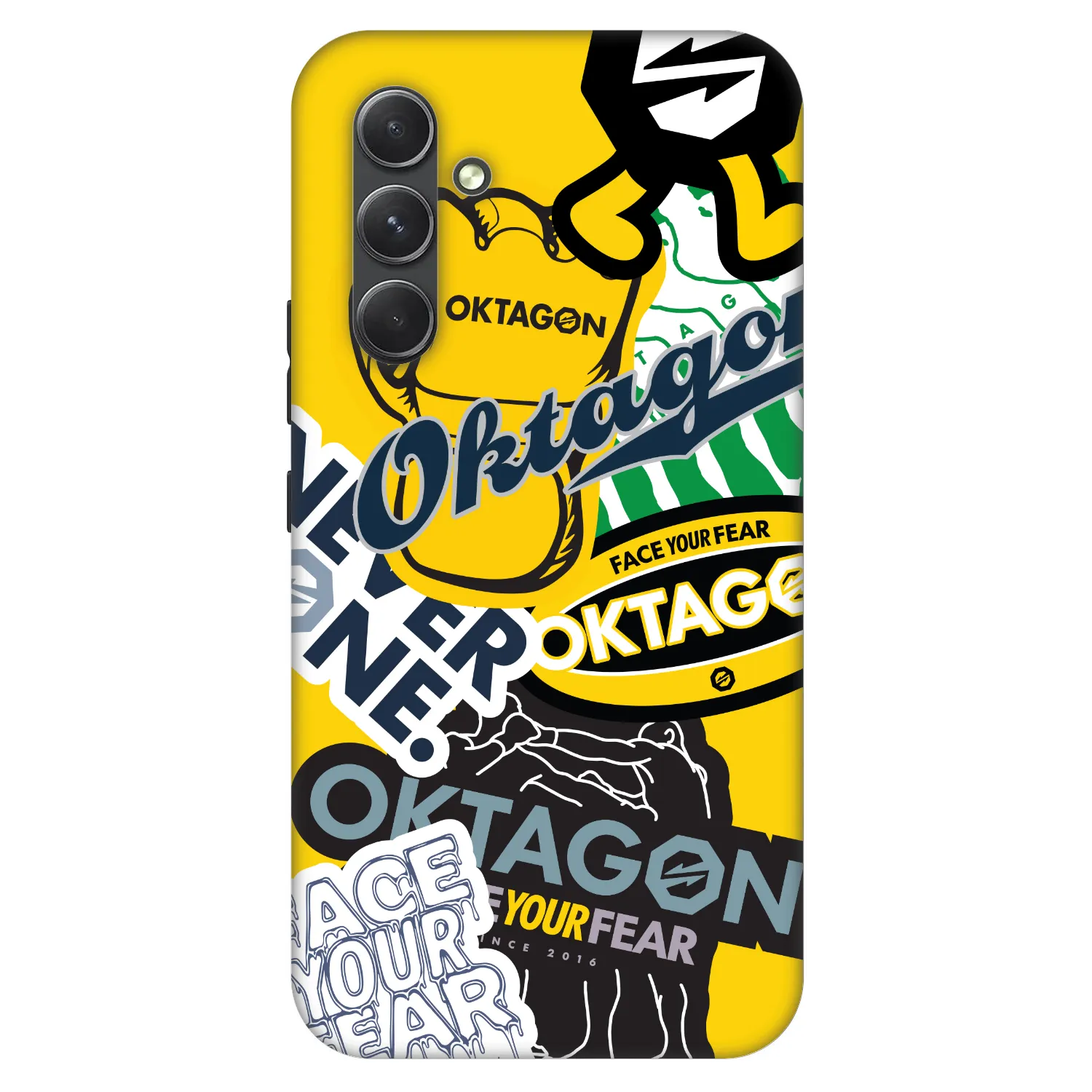Picasee Fashion Case pro Samsung Galaxy A54 5G A546B - OKTAGON - Logo Archive