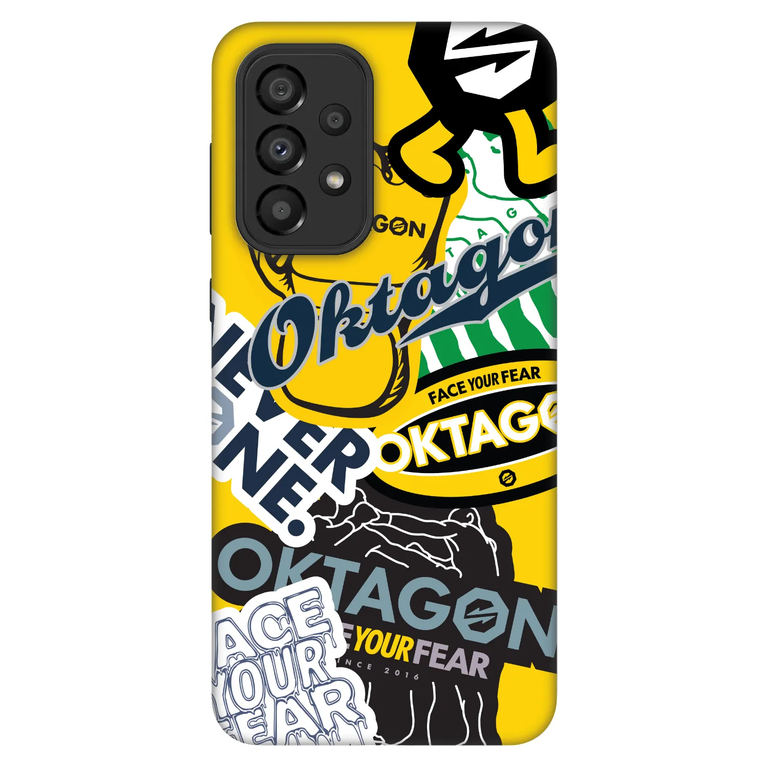 Picasee Fashion Case pro Samsung Galaxy A33 5G A336 - OKTAGON - Logo Archive