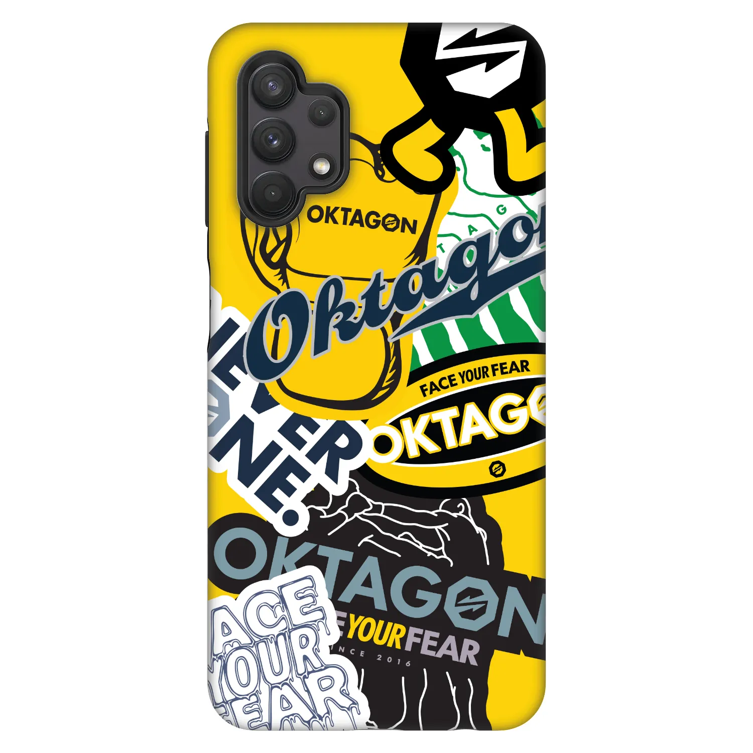 Picasee Fashion Case pro Samsung Galaxy A32 5G A326B - OKTAGON - Logo Archive