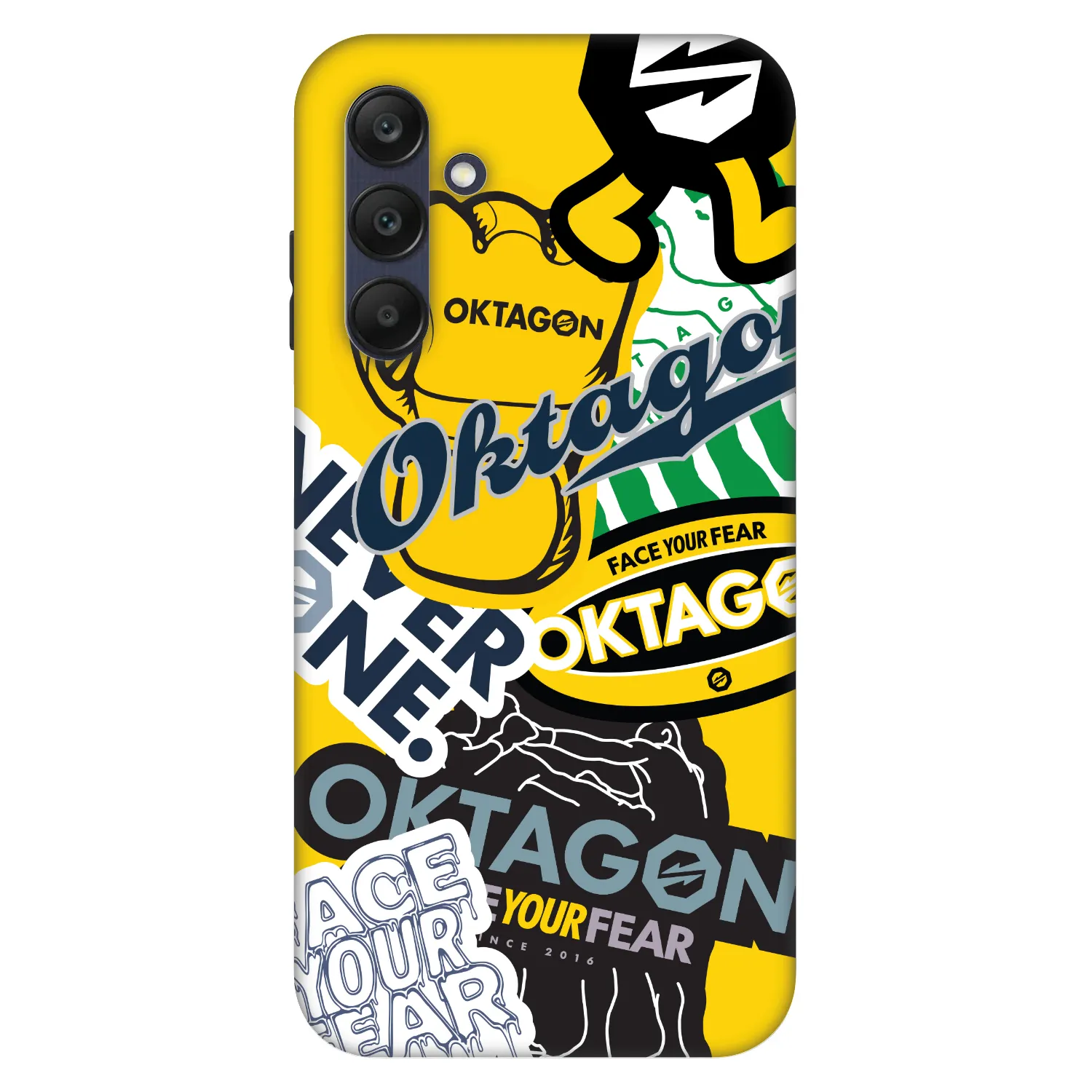 Picasee Fashion Case pro Samsung Galaxy A25 A256B 5G - OKTAGON - Logo Archive
