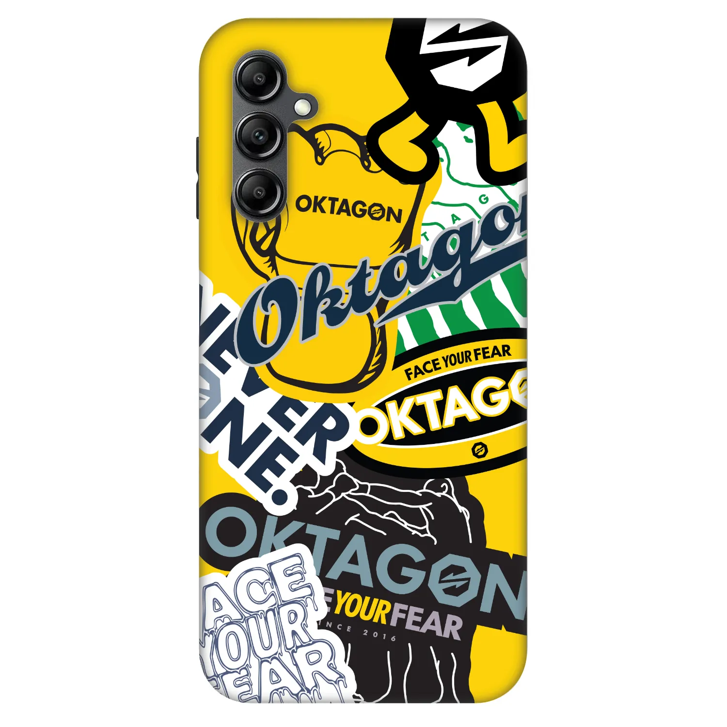 Picasee Fashion Case pro Samsung Galaxy A16 5G - OKTAGON - Logo Archive