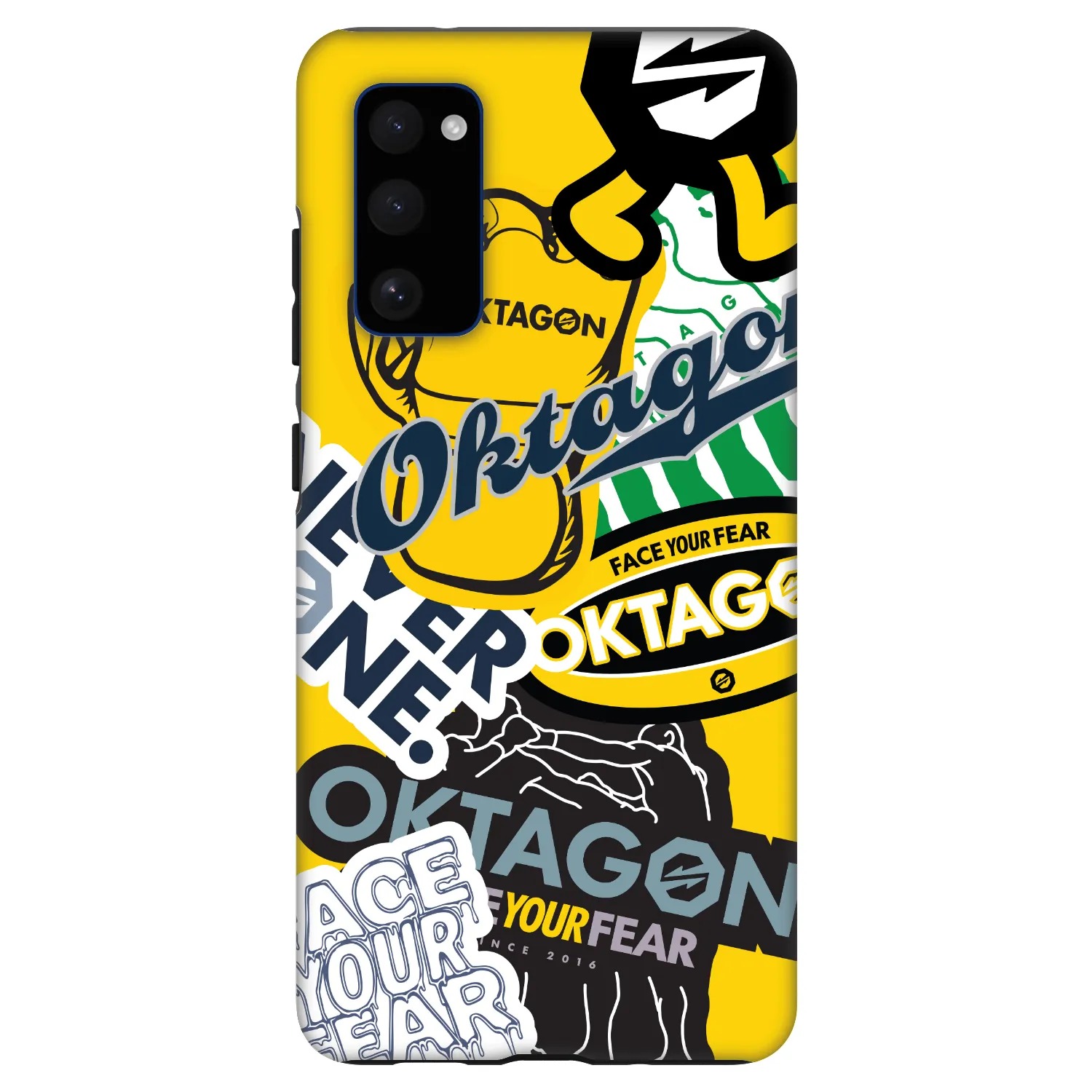Picasee Fashion Case pro Samsung Galaxy S20 FE - OKTAGON - Logo Archive