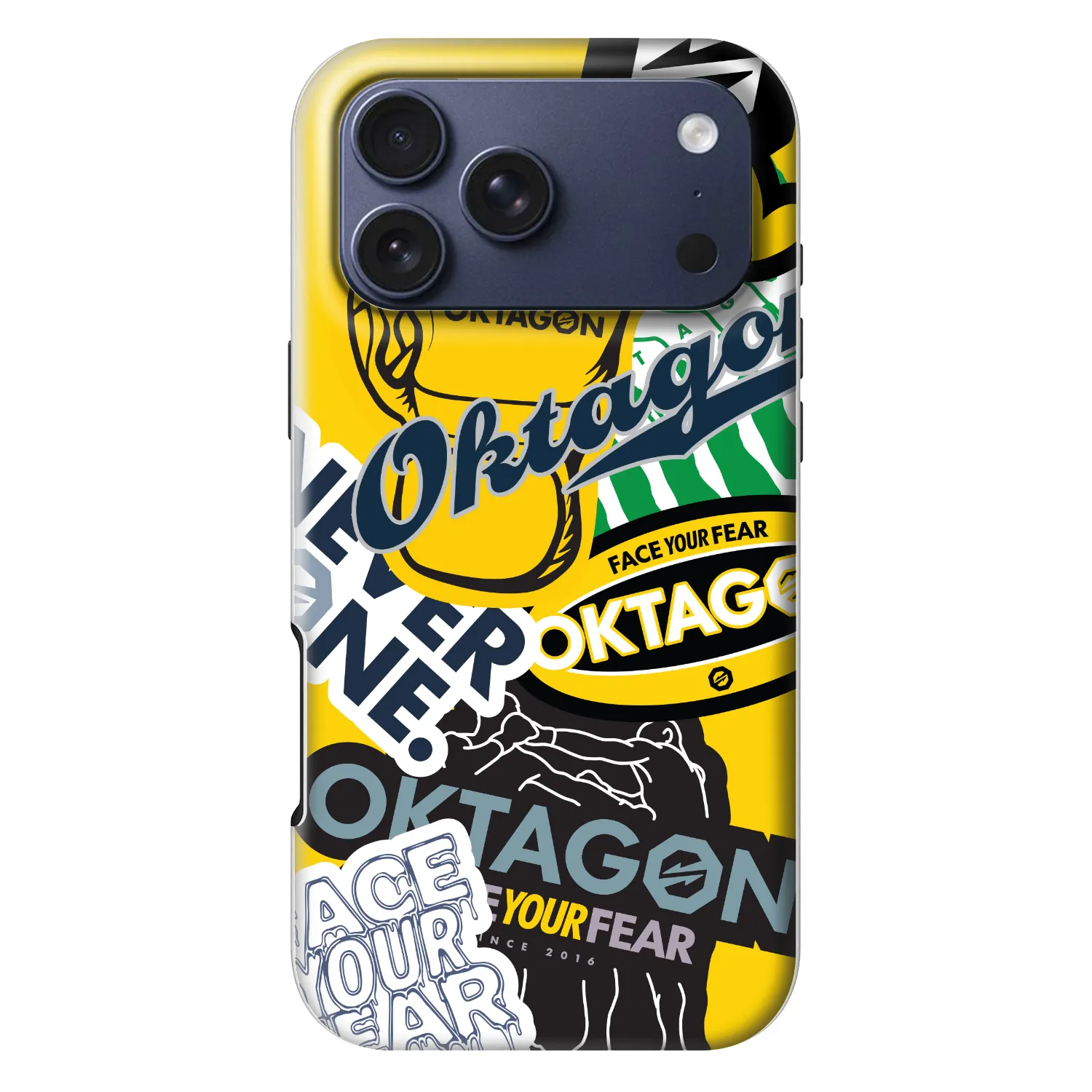 Picasee Fashion Case MagSafe Apple iPhone 18 Pro Max - OKTAGON - Logo Archive