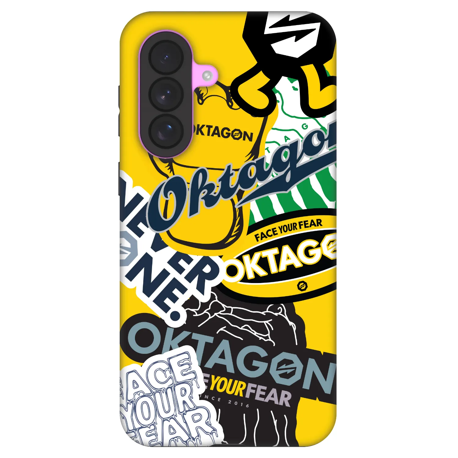 Picasee Fashion Case pro Samsung Galaxy A37 - OKTAGON - Logo Archive