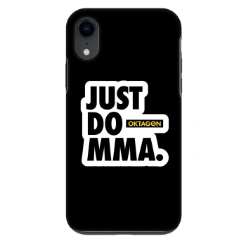Obal pro Apple iPhone XR - OKTAGON - Just Do MMA
