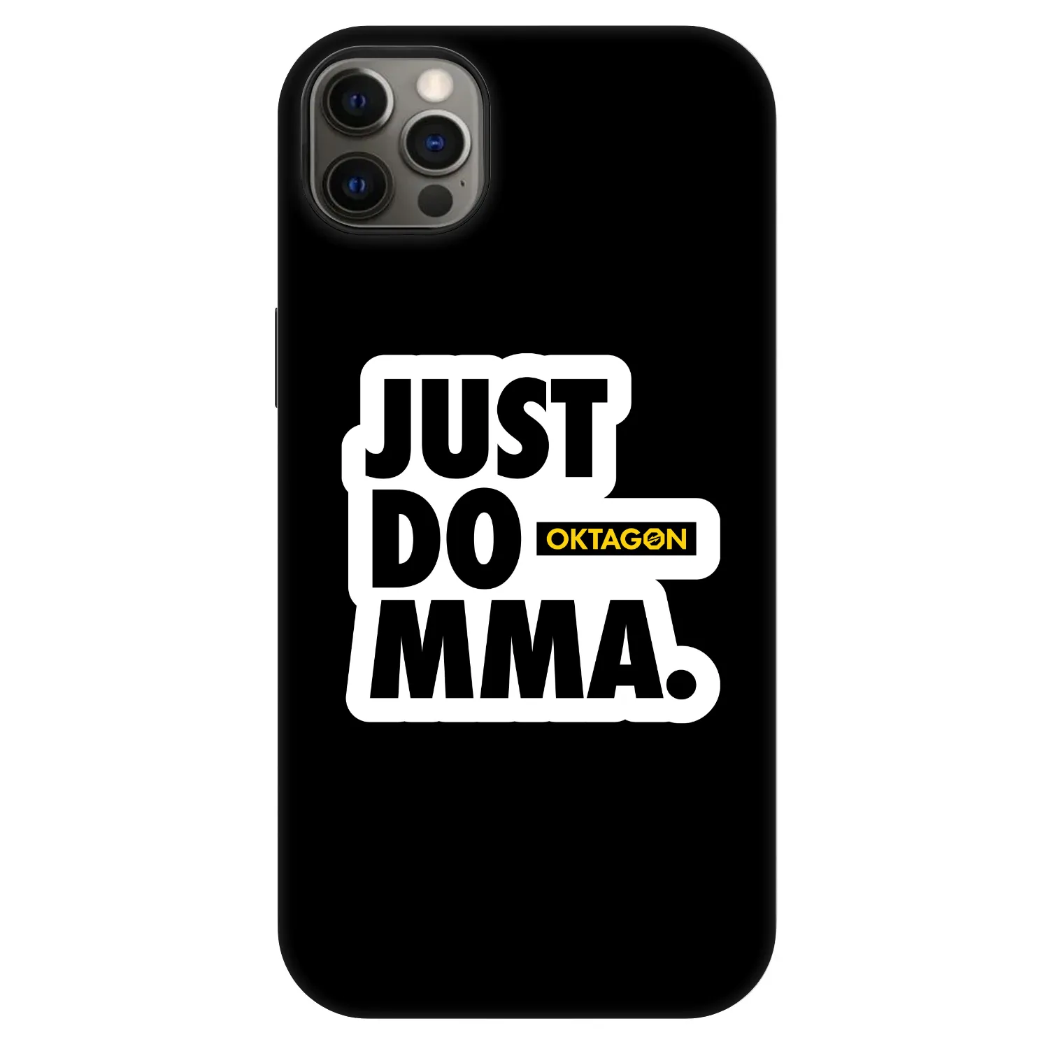 Picasee Fashion Case MagSafe Apple iPhone 12 Pro Max - OKTAGON - Just Do MMA