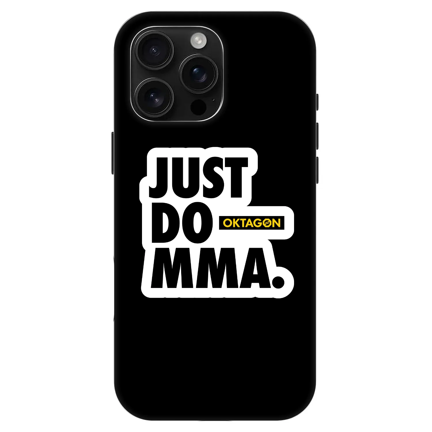 Picasee Fashion Case MagSafe Apple iPhone 16 Pro Max - OKTAGON - Just Do MMA
