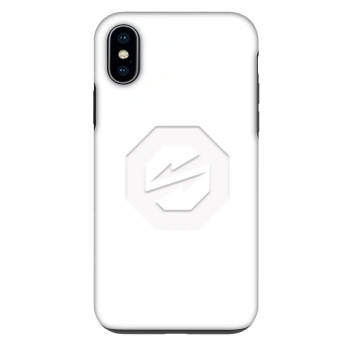 Obal pro Apple iPhone X/XS - OKTAGON - Ghost Logo