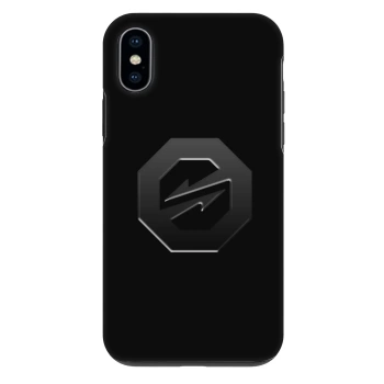 Obal pro Apple iPhone X/XS - OKTAGON - Stealth Logo
