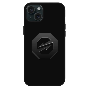 Obal pro Apple iPhone 15 Plus - OKTAGON - Stealth Logo
