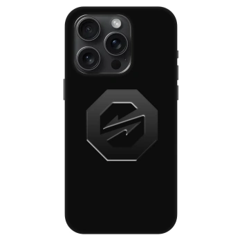 Obal pro Apple iPhone 15 Pro - OKTAGON - Stealth Logo