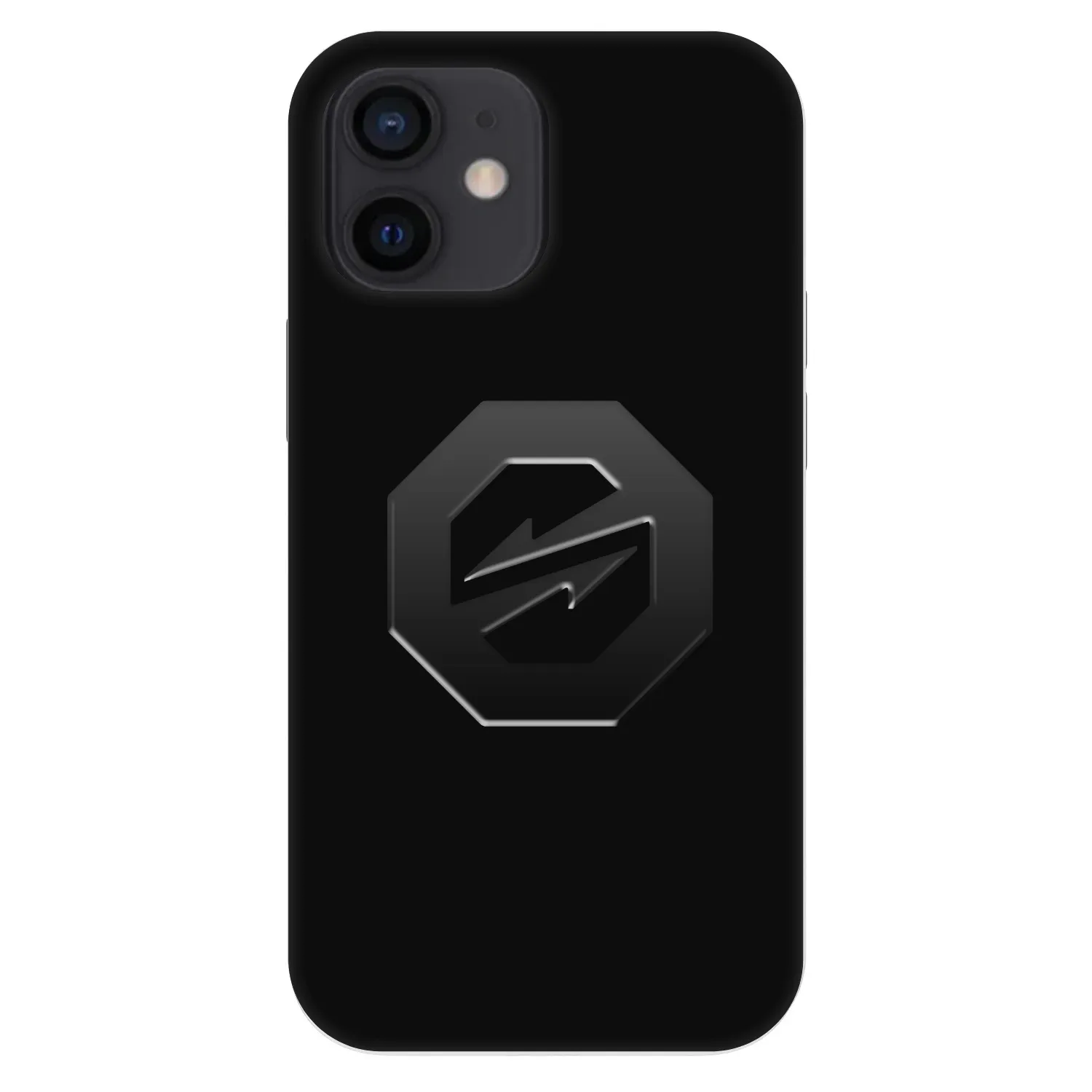 Picasee Fashion Case pro Apple iPhone 12 mini - OKTAGON - Stealth Logo