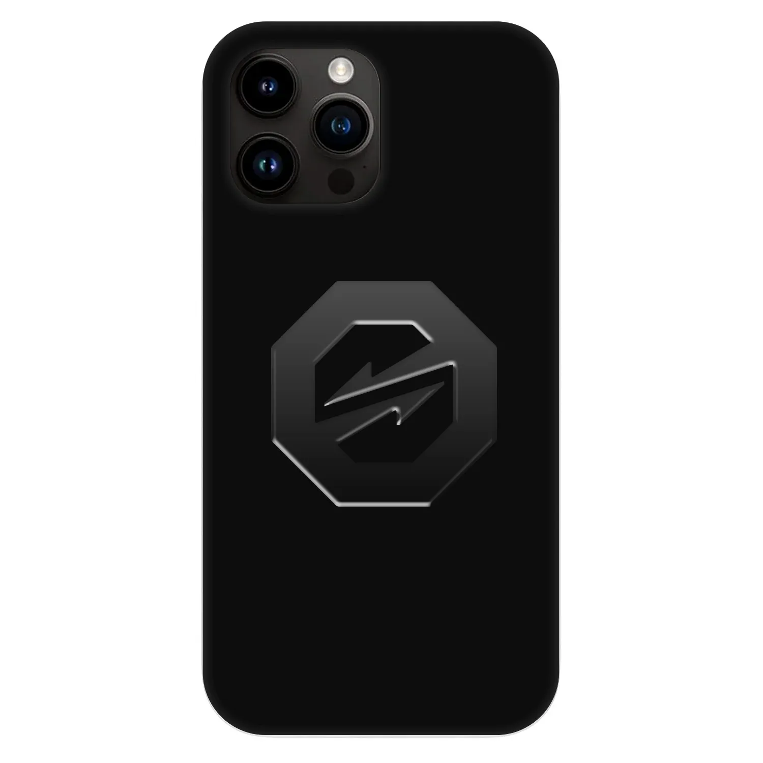 Picasee Fashion Case MagSafe Apple iPhone 13 Pro Max - OKTAGON - Stealth Logo