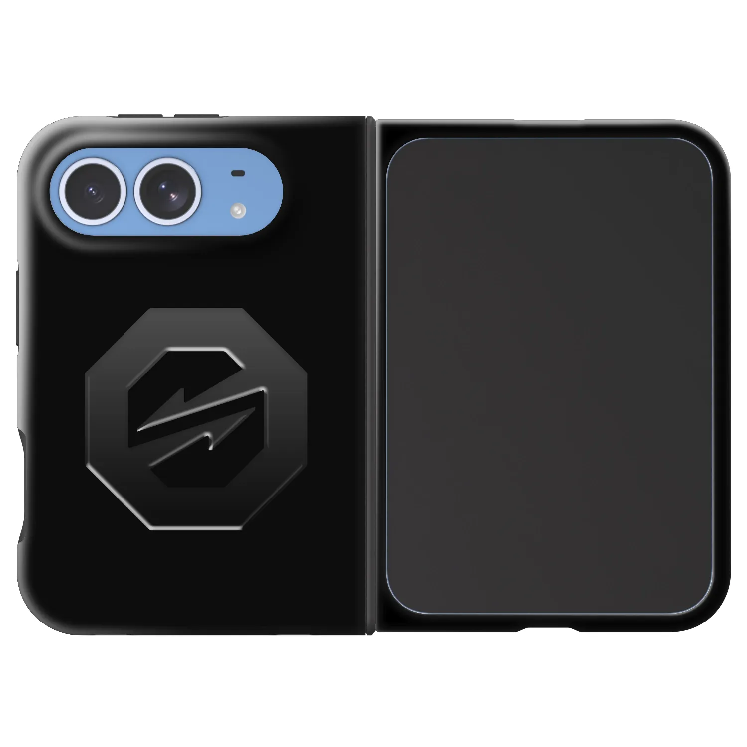 Picasee Fashion Case MagSafe Apple iPhone Duo - OKTAGON - Stealth Logo