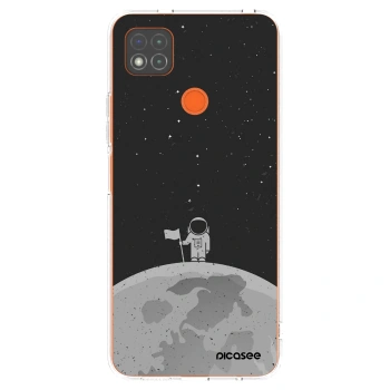 Picasee silikonový průhledný obal pro Xiaomi Redmi 9C - Astronaut