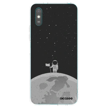 Picasee silikonový průhledný obal pro Xiaomi Redmi 9A - Astronaut