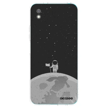 Picasee silikonový černý obal pro Xiaomi Redmi 9A - Astronaut