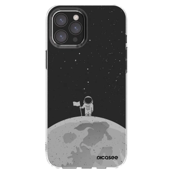 Picasee silikonový průhledný obal pro Apple iPhone 12 Pro Max - Astronaut