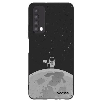 Picasee silikonový černý obal pro Huawei P Smart 2021 - Astronaut