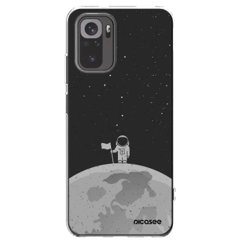 Picasee silikonový průhledný obal pro Xiaomi Redmi Note 10S - Astronaut
