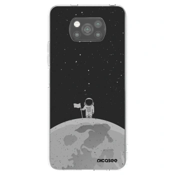 Picasee silikonový černý obal pro Xiaomi Poco X3 Pro - Astronaut