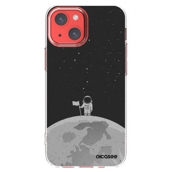 Picasee silikonový průhledný obal pro Apple iPhone 13 mini - Astronaut