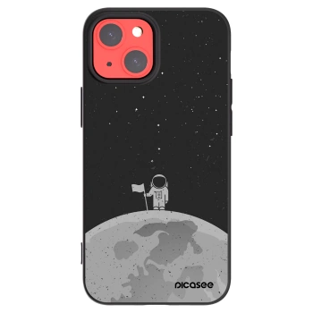 Picasee silikonový černý obal pro Apple iPhone 13 mini - Astronaut