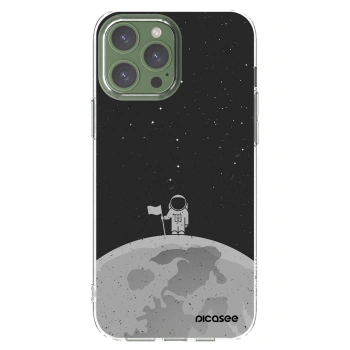 Picasee silikonový průhledný obal pro Apple iPhone 13 Pro Max - Astronaut