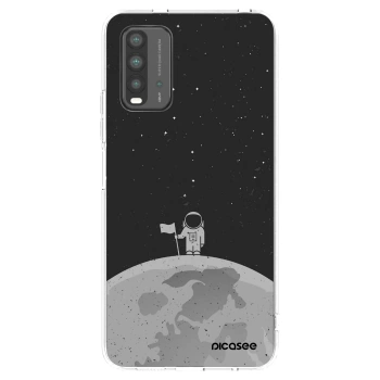 Picasee silikonový černý obal pro Xiaomi Redmi 9T - Astronaut