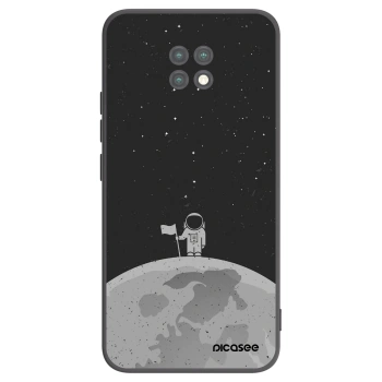 Picasee silikonový černý obal pro Xiaomi Redmi Note 9T - Astronaut