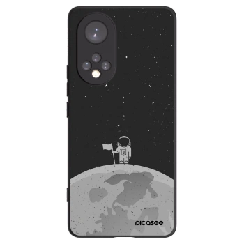 Picasee silikonový černý obal pro Honor 50 5G - Astronaut