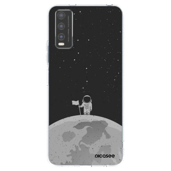 Picasee silikonový průhledný obal pro Vivo Y20s - Astronaut