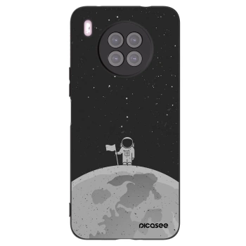 Picasee silikonový černý obal pro Huawei Nova 8i - Astronaut