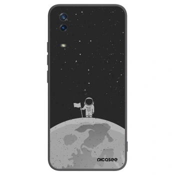 Picasee silikonový černý obal pro Vivo Y11s - Astronaut