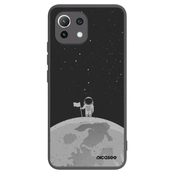 Picasee silikonový černý obal pro Xiaomi 11 Lite 5G NE - Astronaut