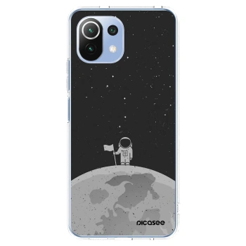 Picasee silikonový průhledný obal pro Xiaomi 11 Lite 5G NE - Astronaut