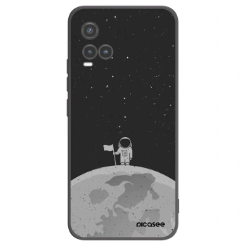 Picasee silikonový černý obal pro Vivo Y33s - Astronaut