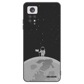 Picasee silikonový černý obal pro Xiaomi Redmi Note 11 - Astronaut