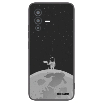 Picasee silikonový černý obal pro Vivo V23 5G - Astronaut